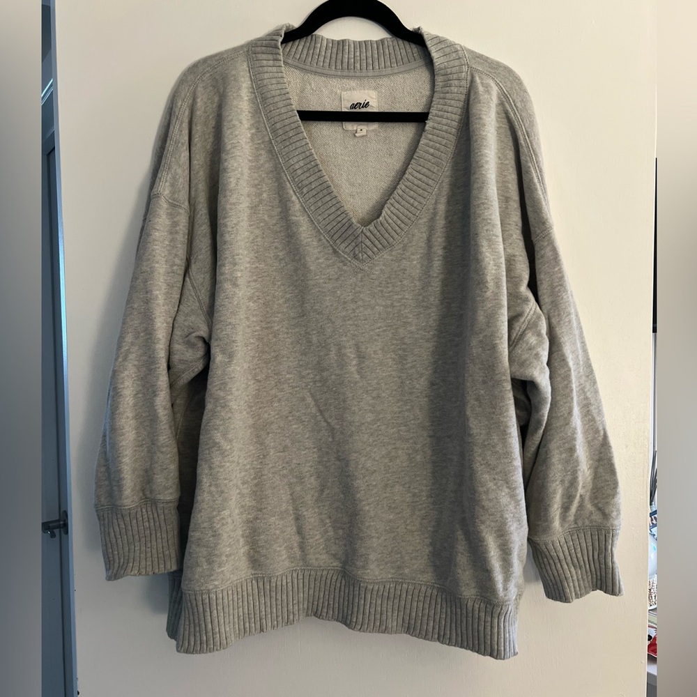Aerie XL V-neck Sweater